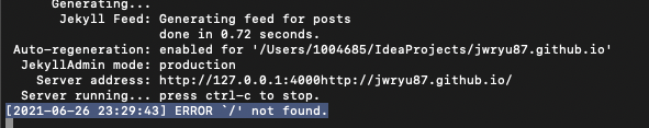 error